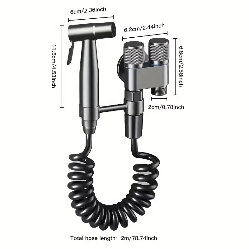 2 u 1 Ručni Tuš za Ličnu Higijenu i Čišćenje WC-a