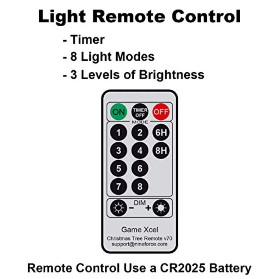 Brzo Sklopiva Jelka sa Ukrasima i Lampicama