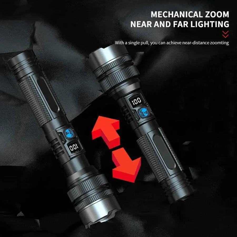 Super Snažna LED Laserska Lampa