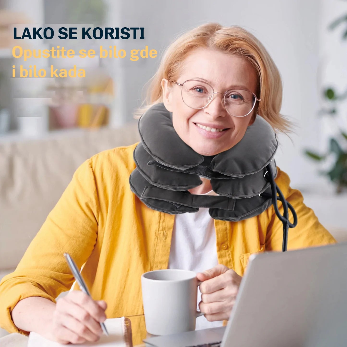 Vazdušni Jastuk za Istezanje Vrata