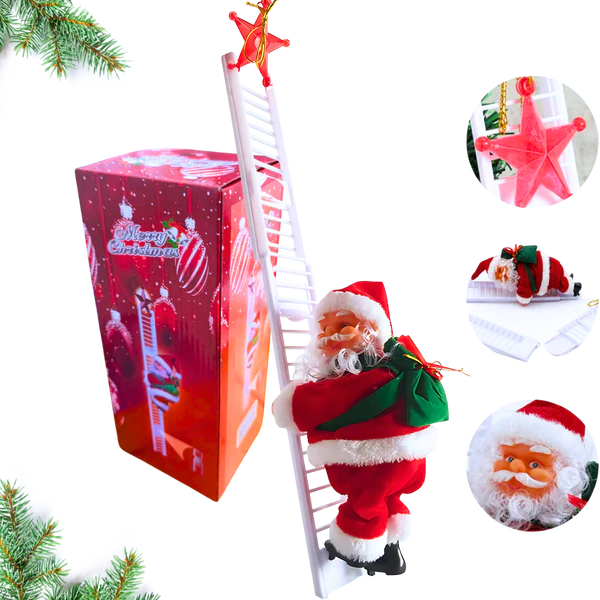 Deda Mraz Koji se Penje uz Merdevine