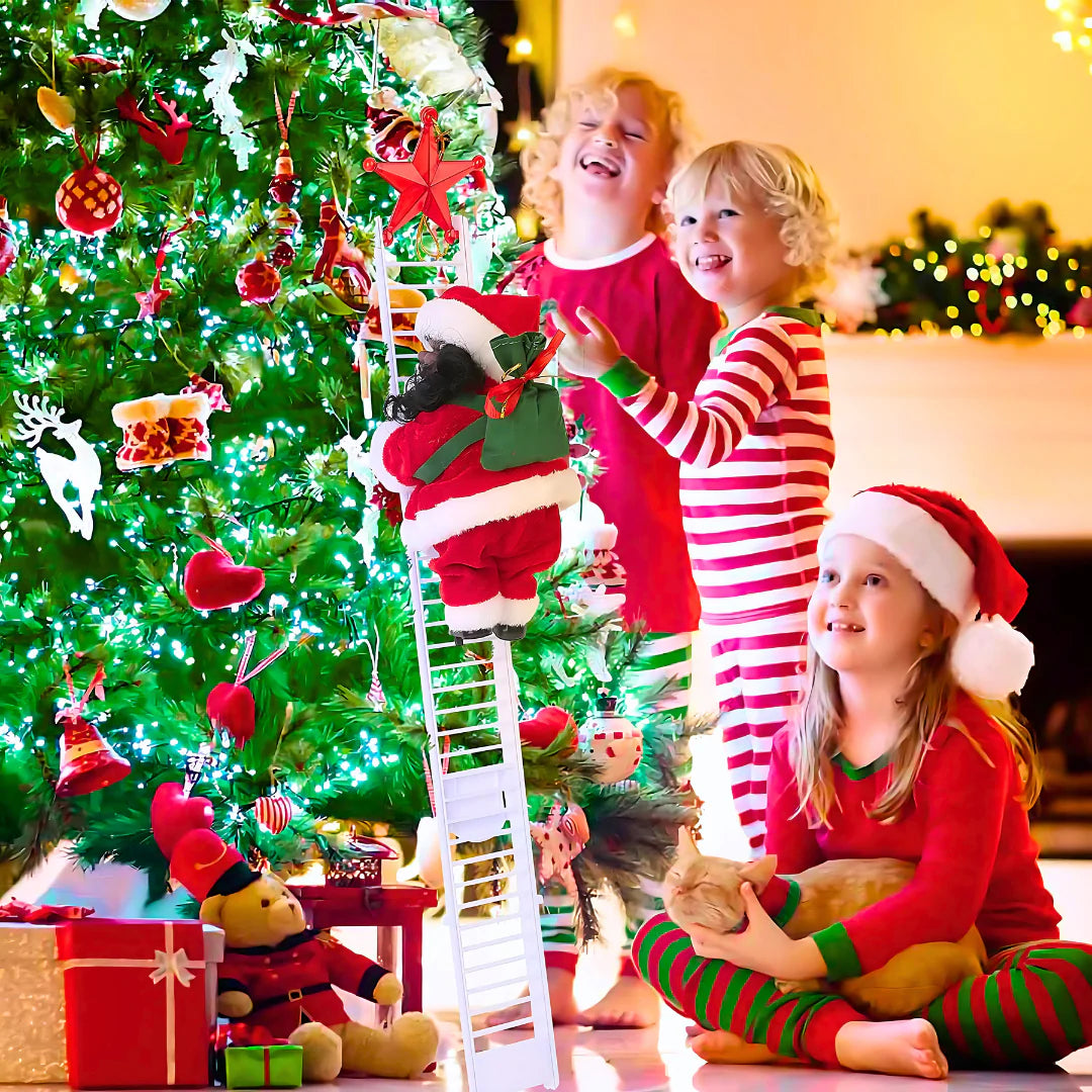 Deda Mraz Koji se Penje uz Merdevine