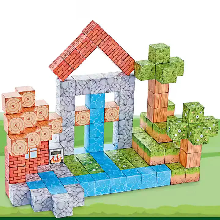 Minecraft Magnetne Kocke – Creative World Setovi (76 i 192 Dela)