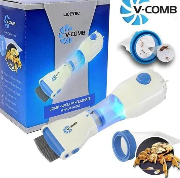 Električni Češalj i Usisivač za Vaške
