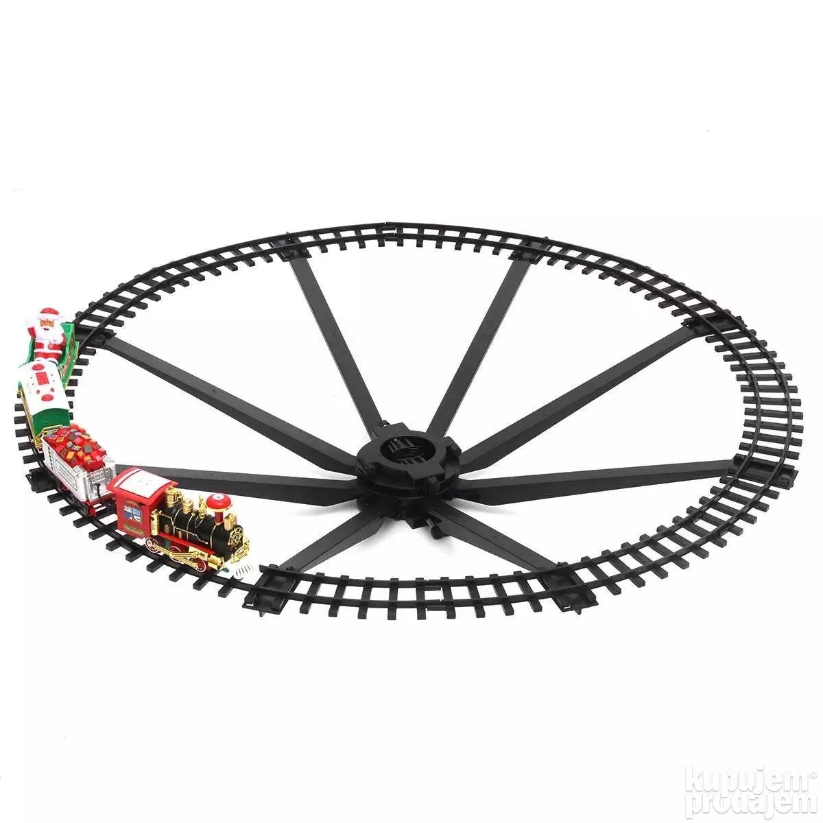 Veliki Novogodišnji Vozić sa Deda Mrazom