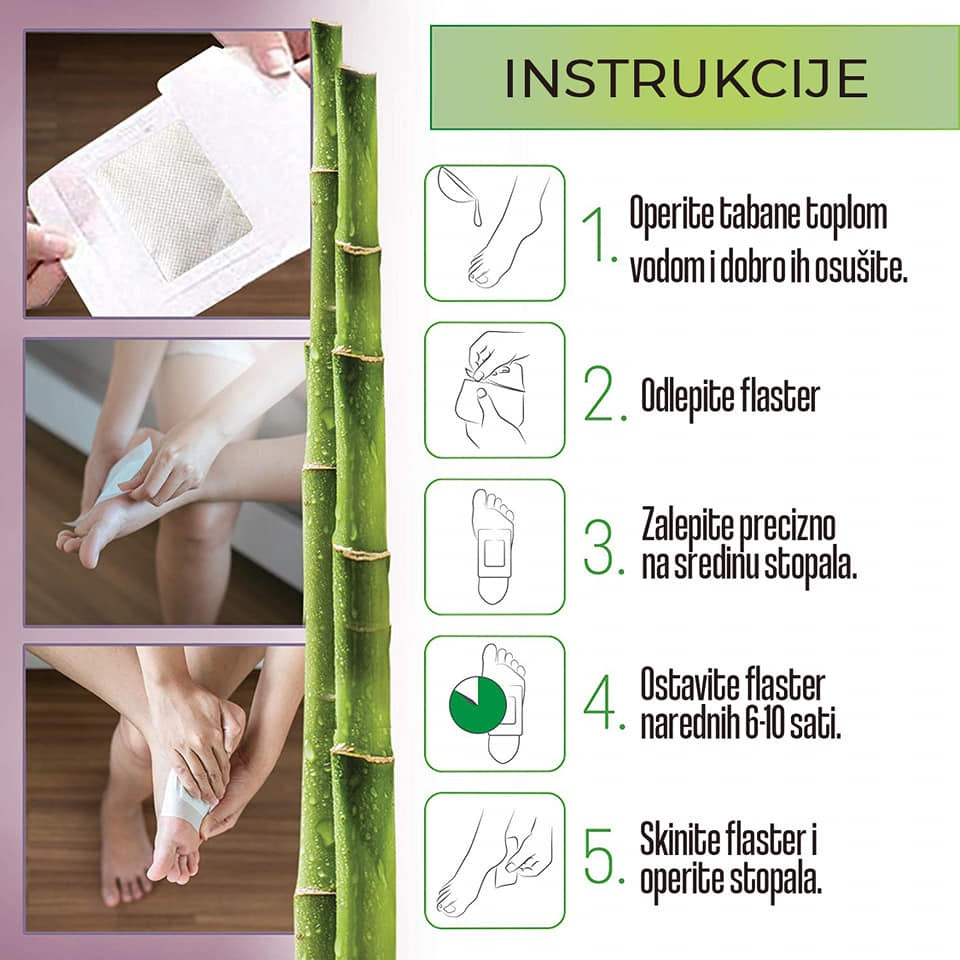 Kinoki Flasteri 10+10 GRATIS!