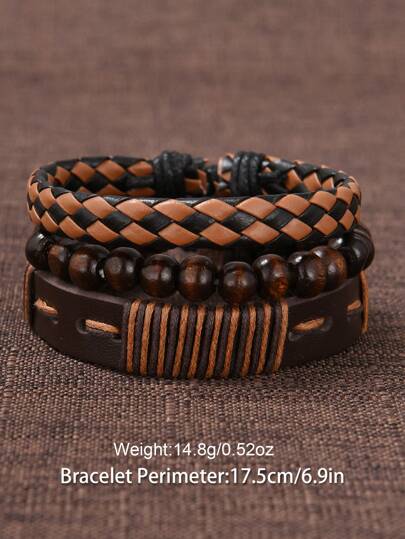 Set Muškog Sata sa 3 Narukvice | WRISTADORN