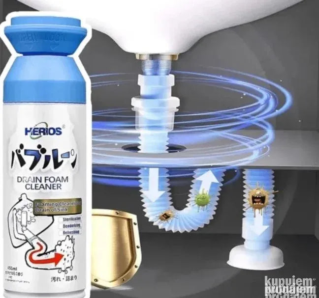 Pena za Čišćenje Odvodnih Cevi