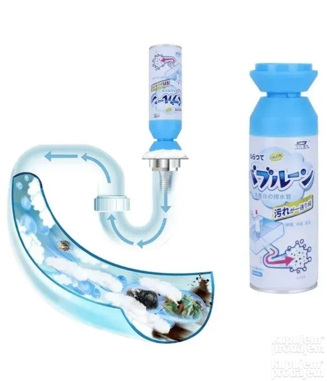 Pena za Čišćenje Odvodnih Cevi