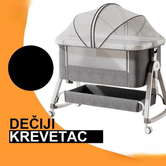 3u1 Krevetac i Kolevka za Bebe