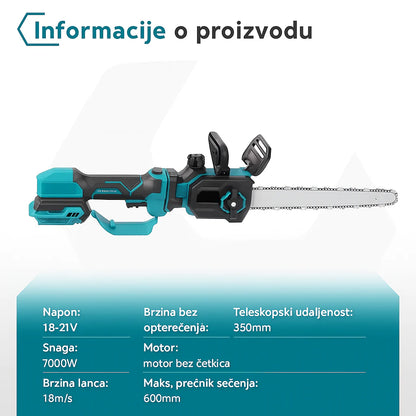 Akumulatorska Teleskopska Testera