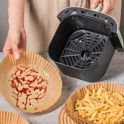 Papir za Pečenje za Air Fryer (50 Komada)