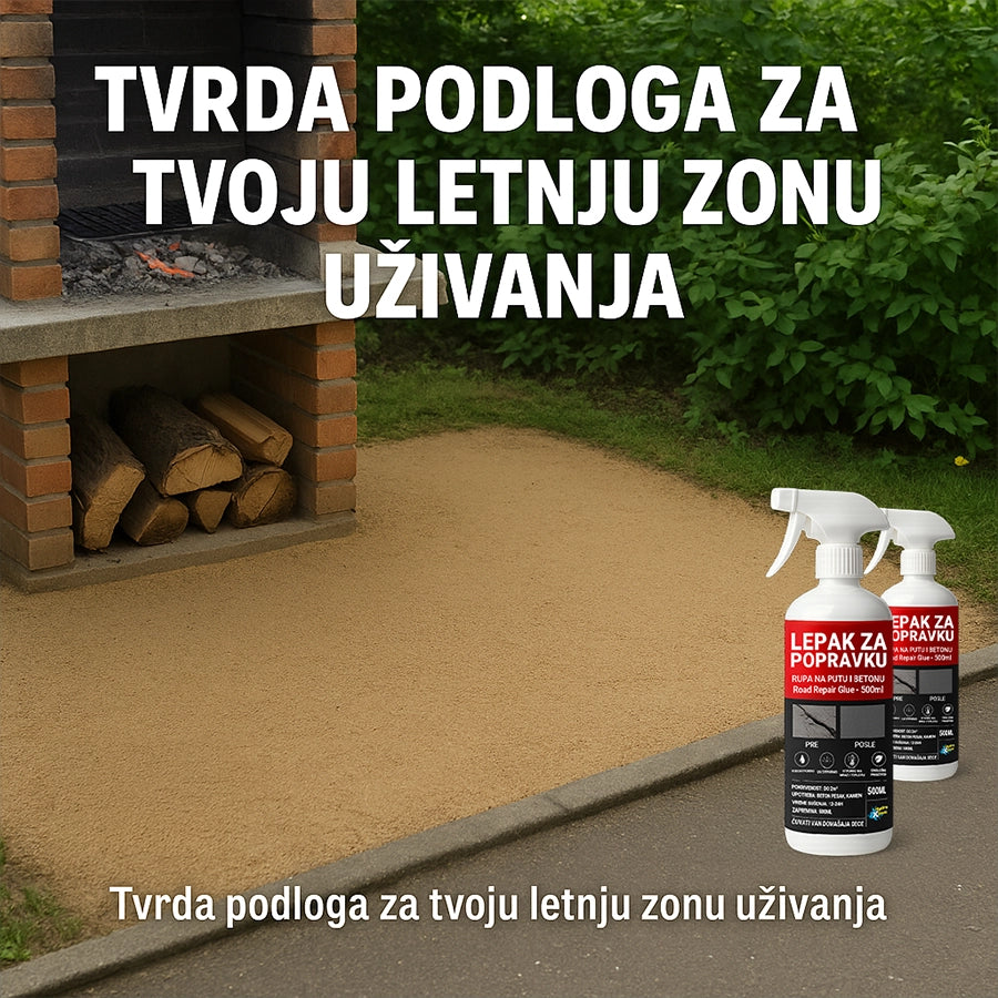Lepak za Popravku Rupa na Putu i Betonu