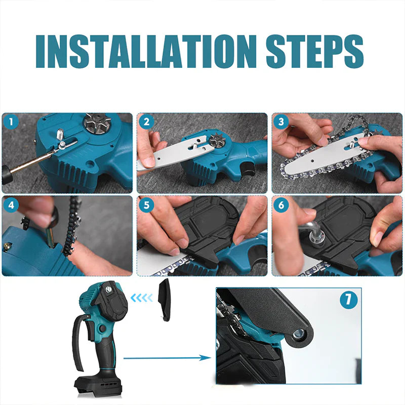 Mini Električna Testera + 2 Baterije GRATIS!