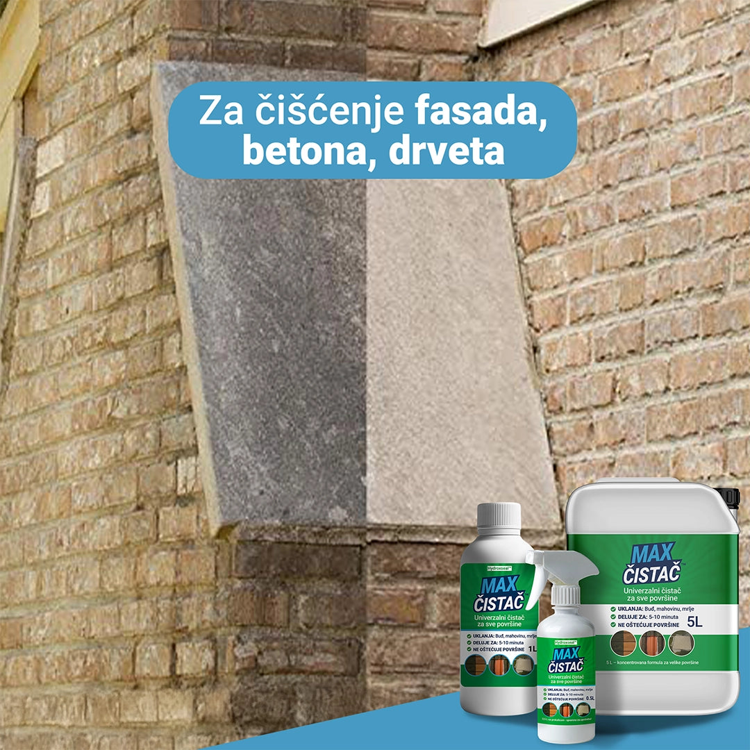Sredstvo za Čišćenje Crepa i Betona