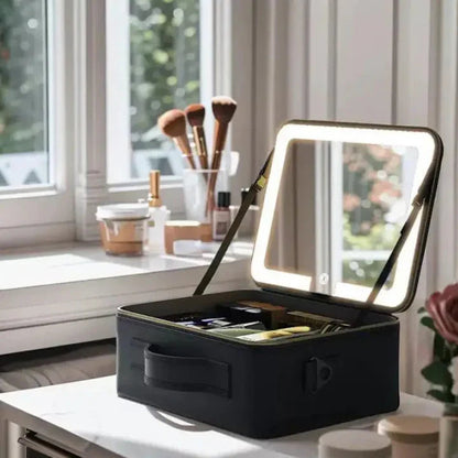 Torba za Šminku sa LED Ogledalom