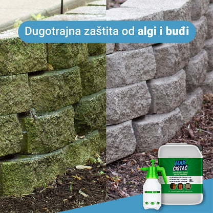 Sredstvo za Čišćenje Crepa i Betona