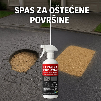 Lepak za Popravku Rupa na Putu i Betonu