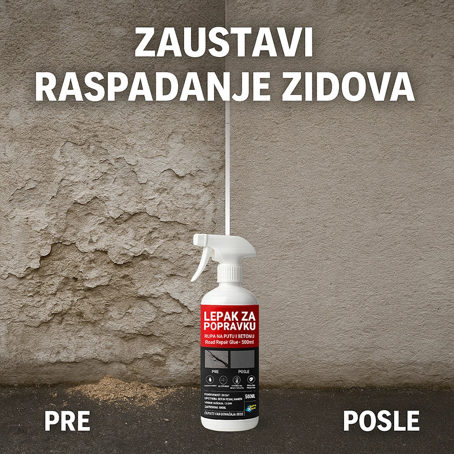 Lepak za Popravku Rupa na Putu i Betonu