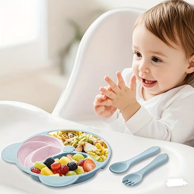 Silikonski Set za Hranjenje Beba
