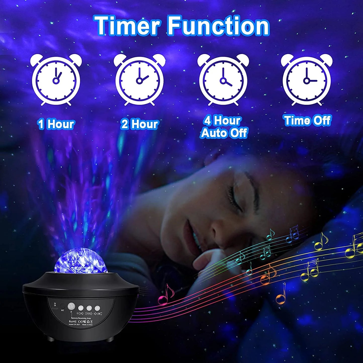 Zvezdani Projektor (sa Bluetooth Zvučnikom)