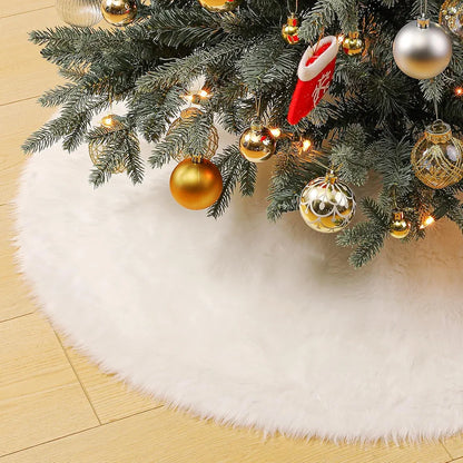 Bela Podloga za Novogodišnju Jelku