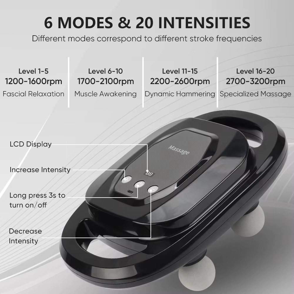 Ultra Masažer sa 6 Glava