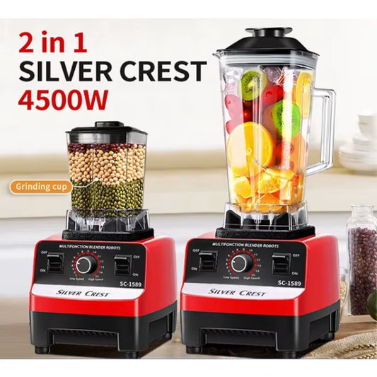 Profesionalni Blender Silver Crest 4500W – 2 Posude