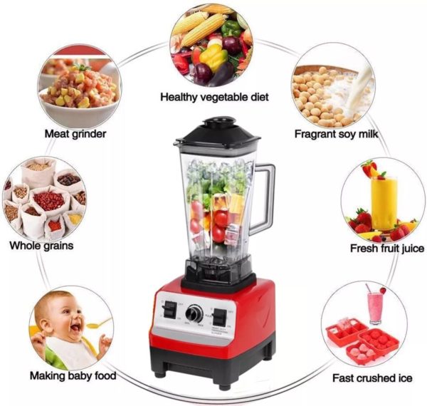 Profesionalni Blender Silver Crest 4500W – 2 Posude