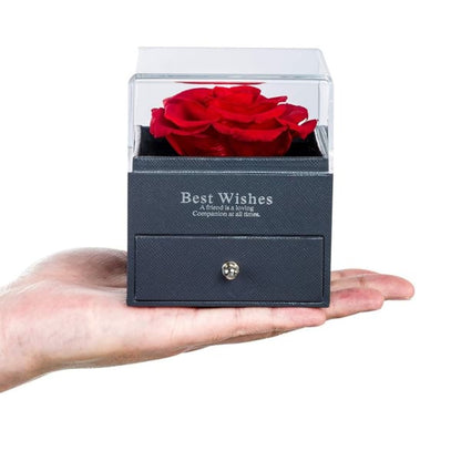 Poklon Kutija Večna Ruža + Ogrlica | LOVEBOX