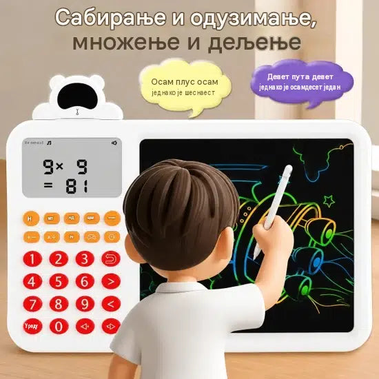 Interaktivni Tablet sa Kalkulatorom za Učenje Matematike