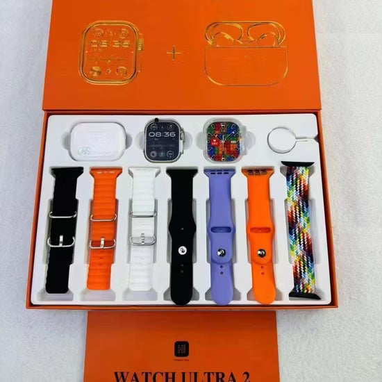 Pametni Sat sa Slušalicama i 7 Kaiševa T900 Ultra 2 Max