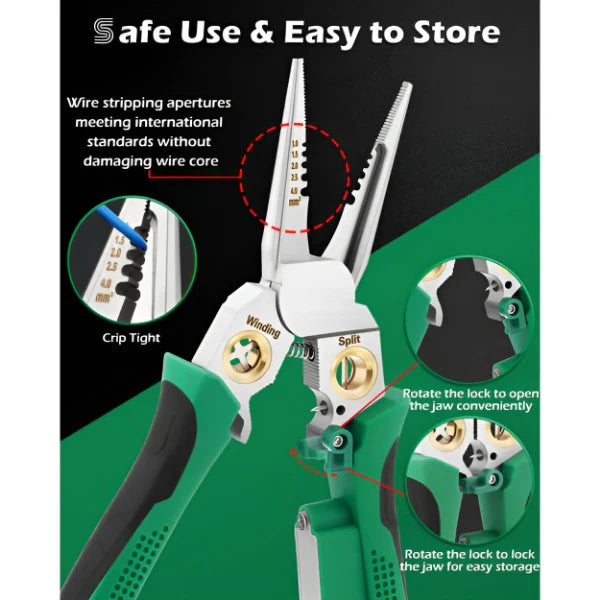 8 u 1 Višenamenska Klešta za Struju | POWERPLIERS