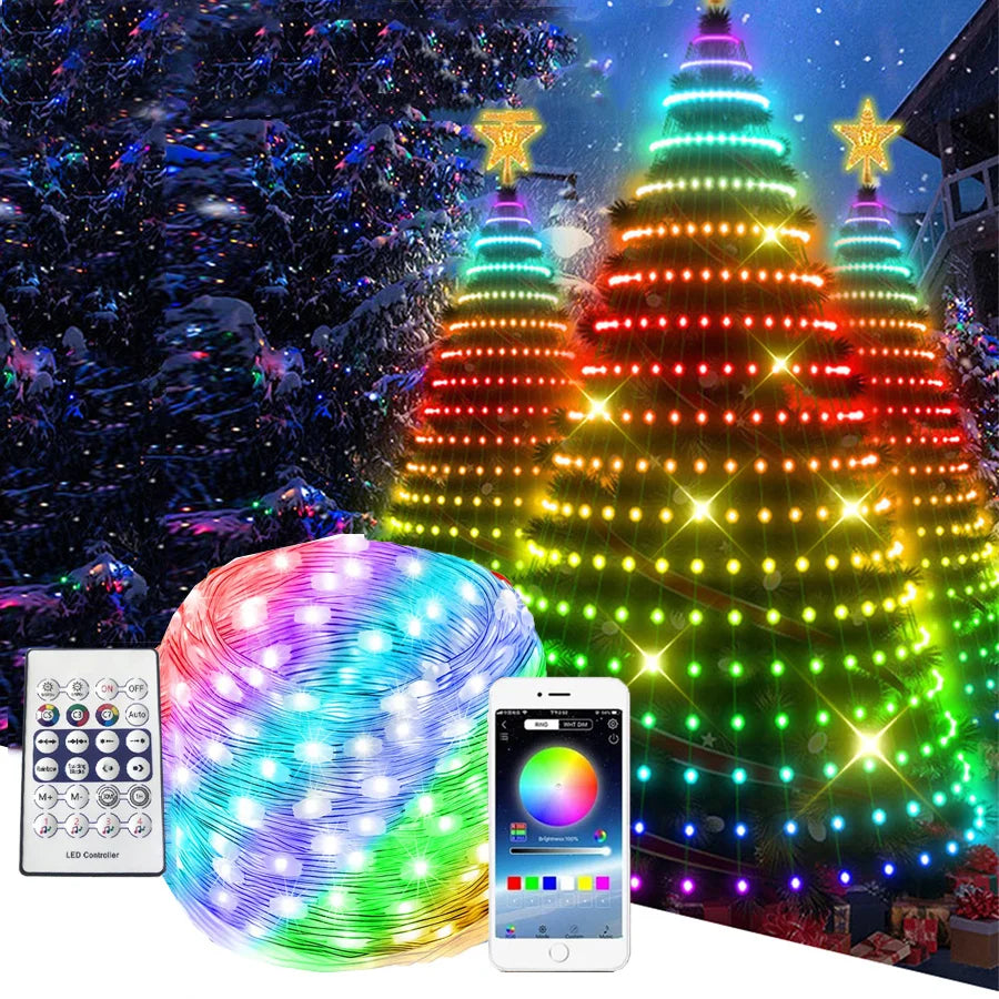 RGB Pametne Lampice 10m