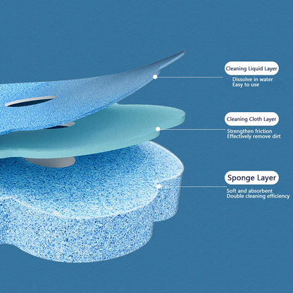 Set za Čišćenje WC Šolje sa Sunđerima (10 Komada)