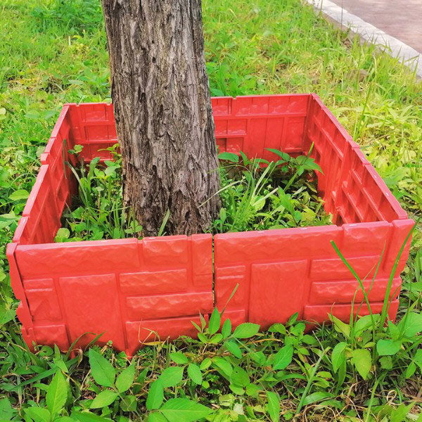 Ograda za Baštu sa Efektom Cigle (6 Kom) | TERRABARIC