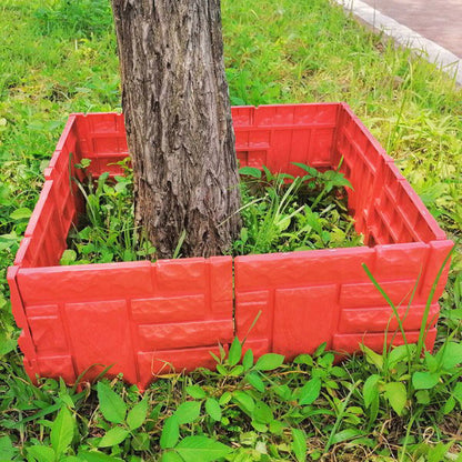 Ograda za Baštu sa Efektom Cigle (6 Kom) | TERRABARIC