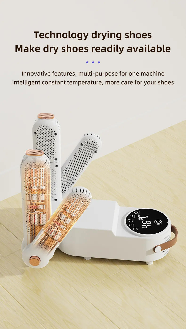 Električni Sušač Obuće sa UV Sterilizacijom sa 4 Nosača