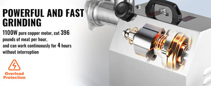 Mašina za Mlevenje Mesa 800W