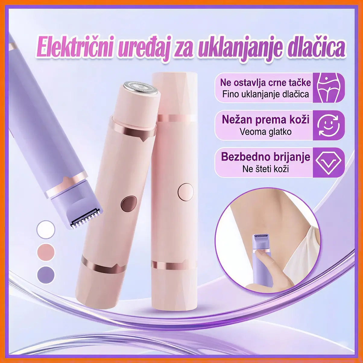 Dual Epilator 2u1