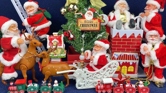 Kolekcija Novogodišnjih Deda Mraz Igračaka