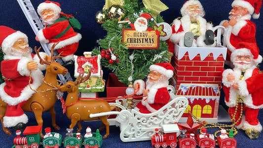 Kolekcija Novogodišnjih Deda Mraz Igračaka