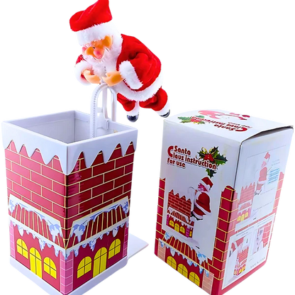 Muzički Deda Mraz Penje se uz Dimnjak