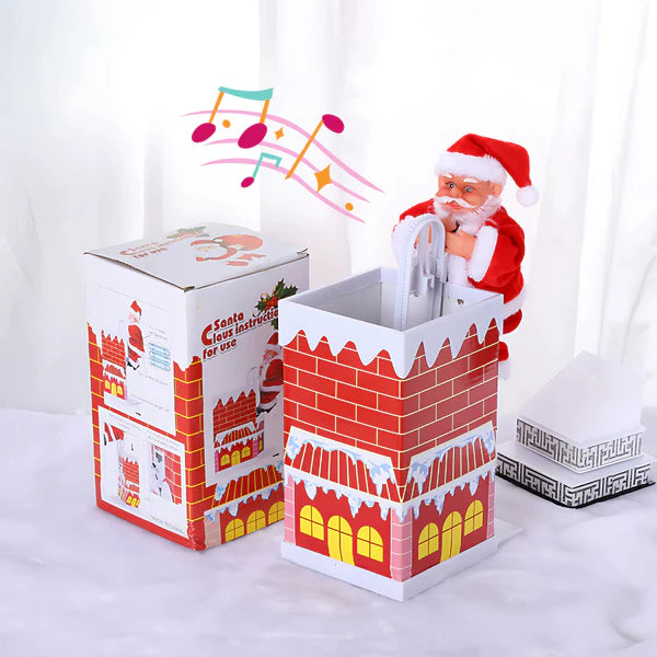 Muzički Deda Mraz Penje se uz Dimnjak