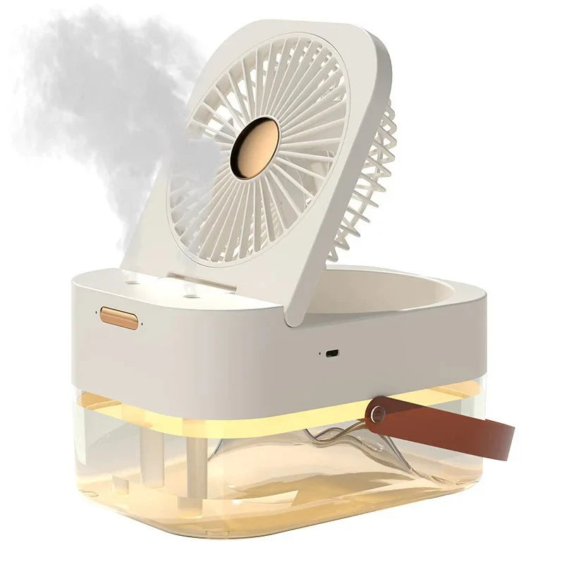 3u1 LED Ventilator sa Ovlaživačem Vazduha