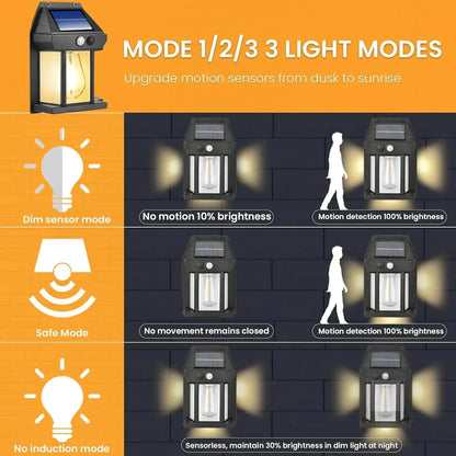 Solarna Zidna Lampa 1+1 GRATIS