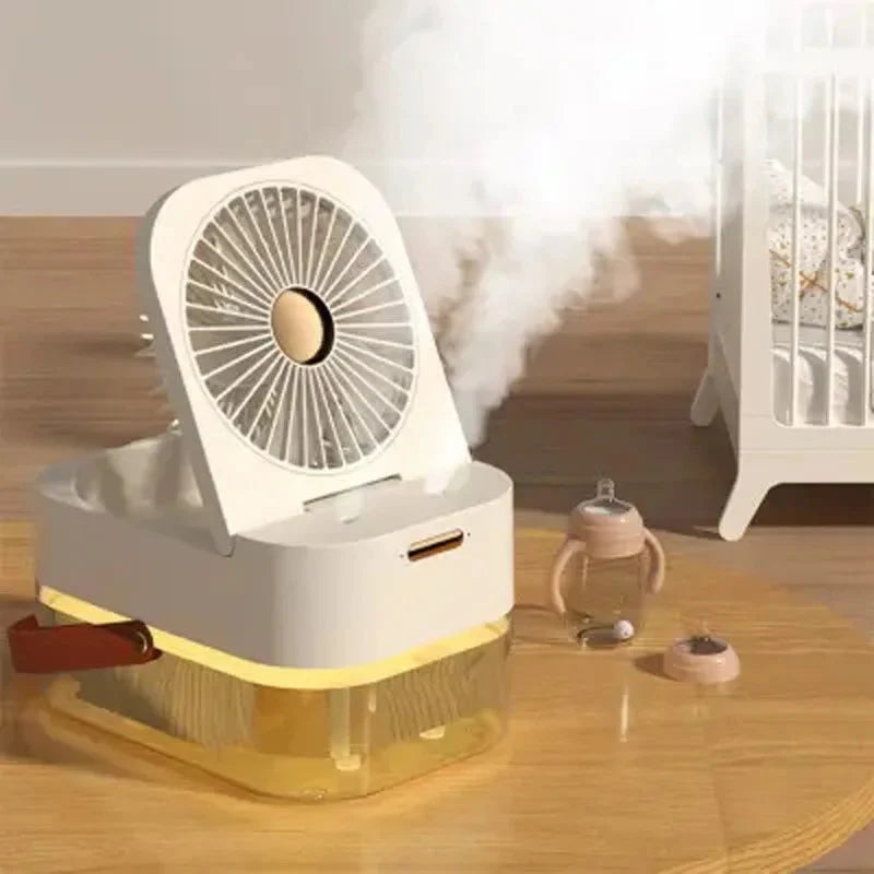 3u1 LED Ventilator sa Ovlaživačem Vazduha