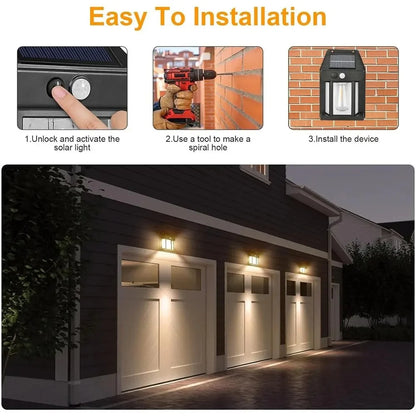 Solarna Zidna Lampa 1+1 GRATIS
