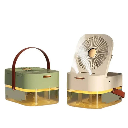 3u1 LED Ventilator sa Ovlaživačem Vazduha