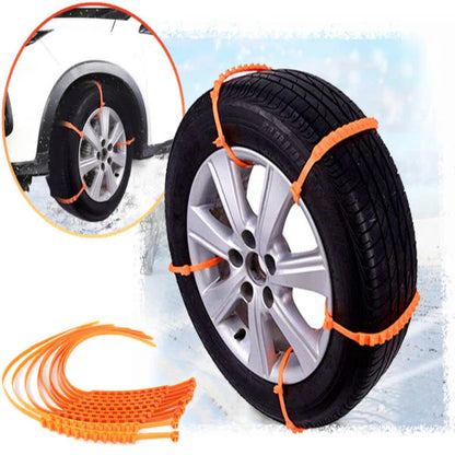 Lanci za Gume Protiv Proklizavanja (10 Komada)